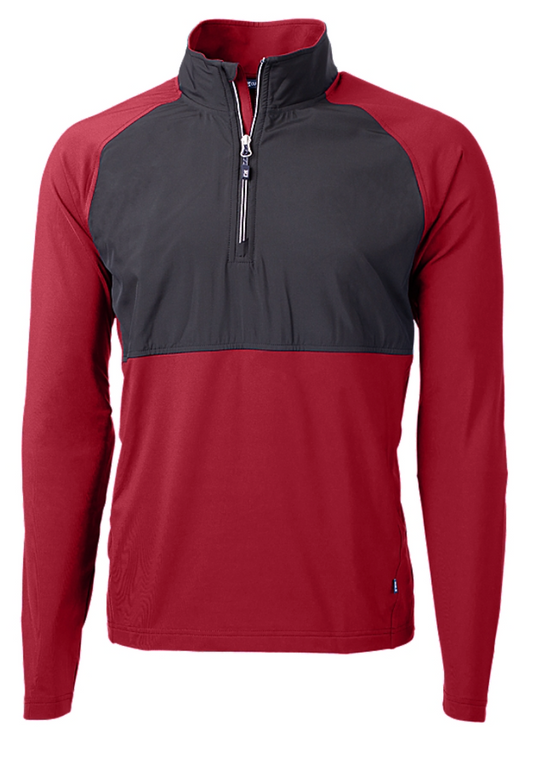 PARTNERS IN EXCEPTIONAL CARE HYBRID 1/4 ZIP - CUTTER & BUCK
